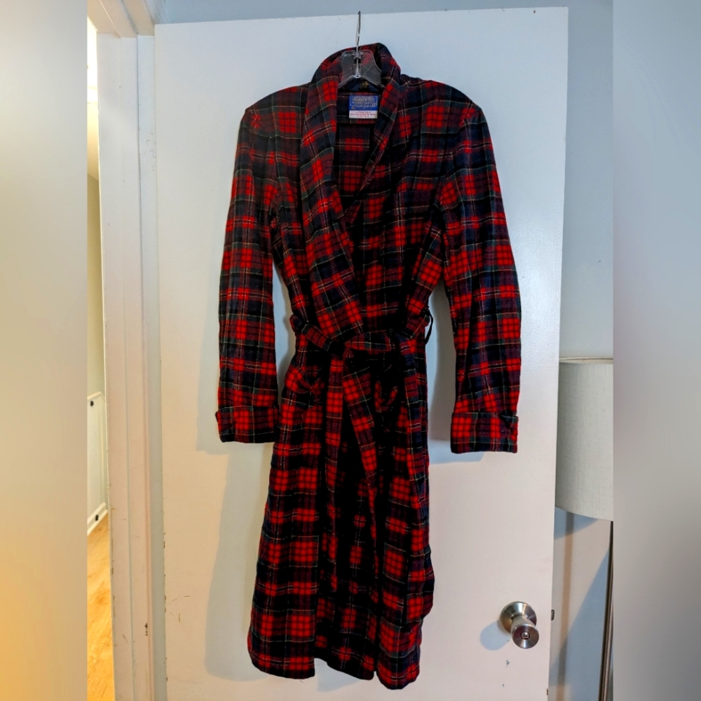 Vintage Pendleton wool robe small